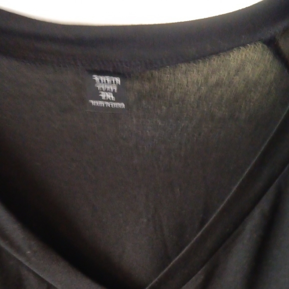 Faded Glory Teal and SHEIN Black Blouses Set - Picture 6 of 9